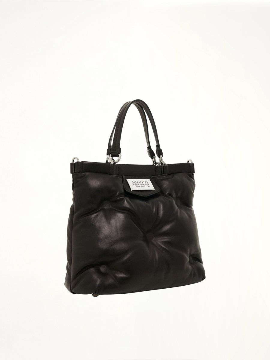 Small Glam Slam Shopping Bag in Black