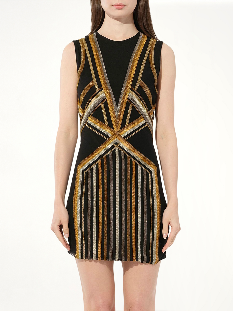 Dress in Black/Gold