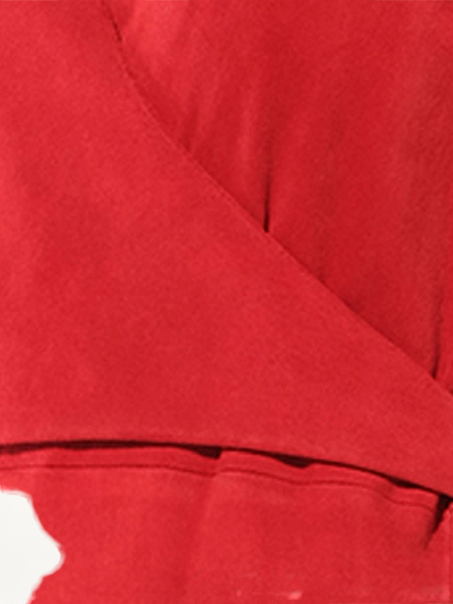 Leather Dress in Red