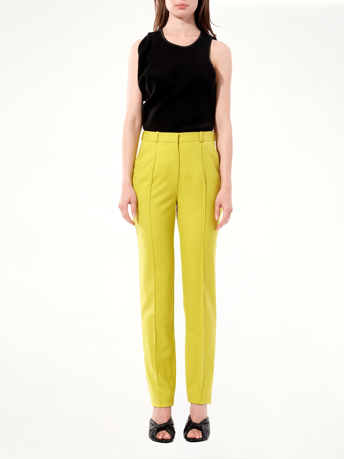 Casual Pants in Yellow