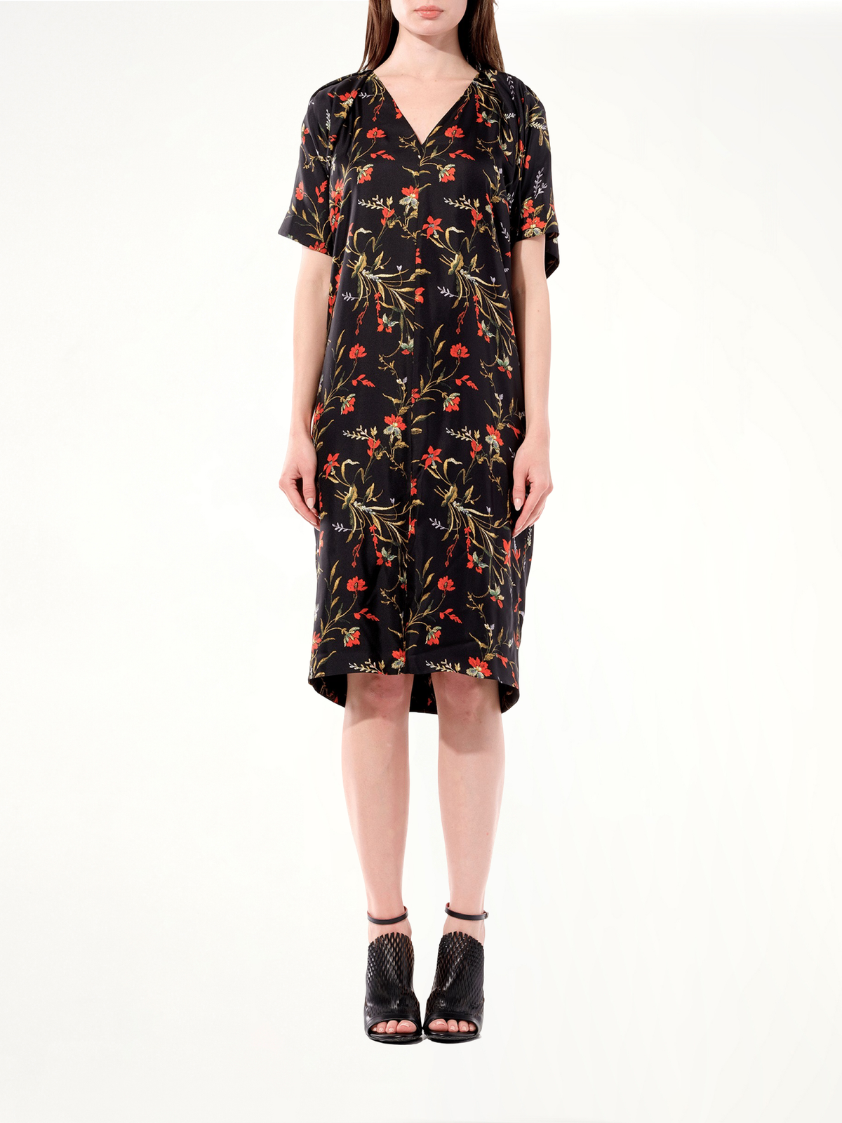 Trompe Dress in Black
