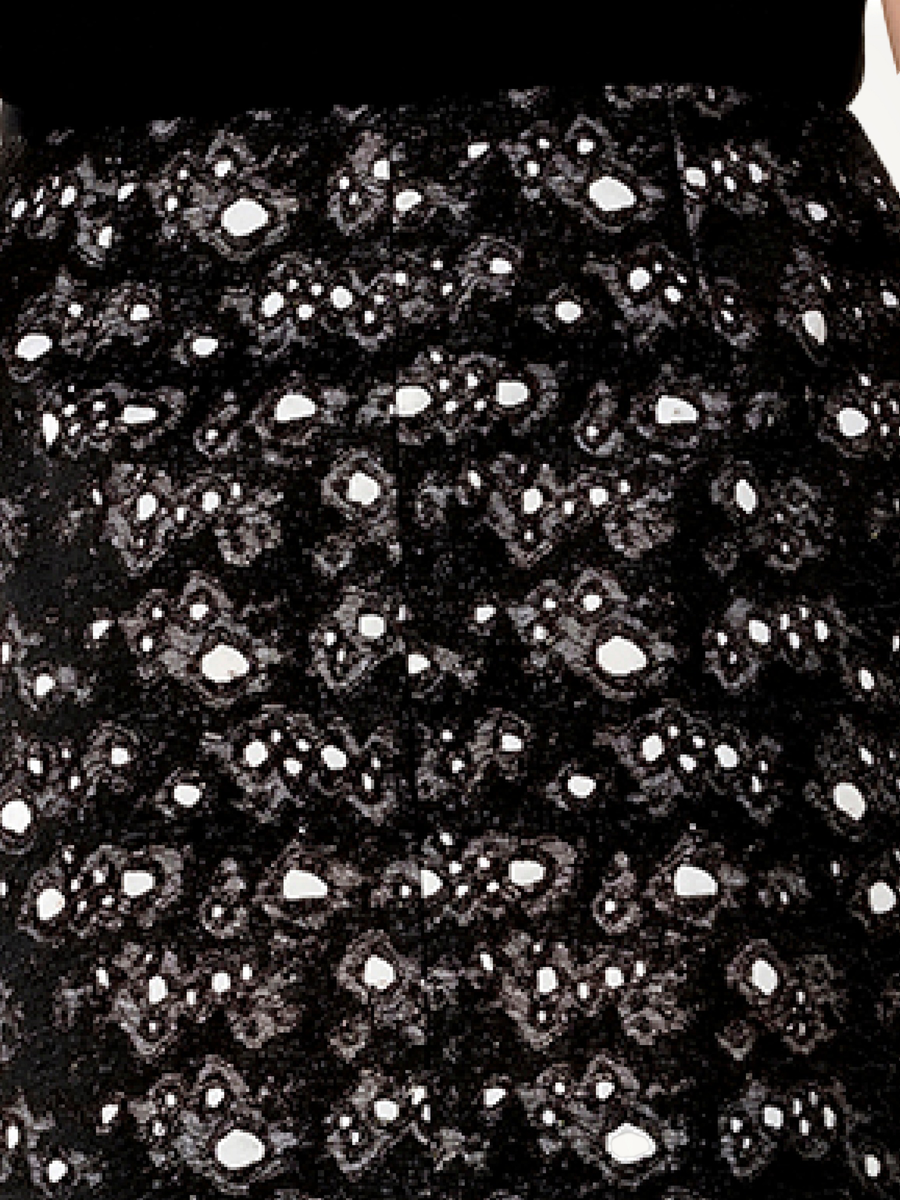 Skirt in Black/White