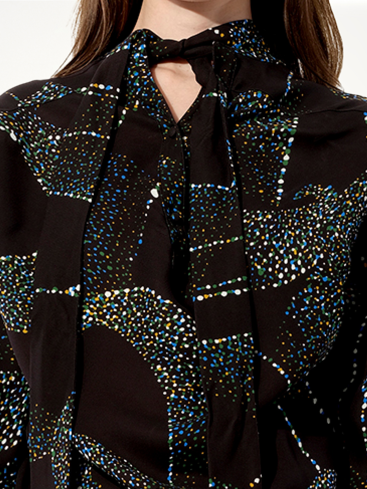 Crepe Shirt in Black