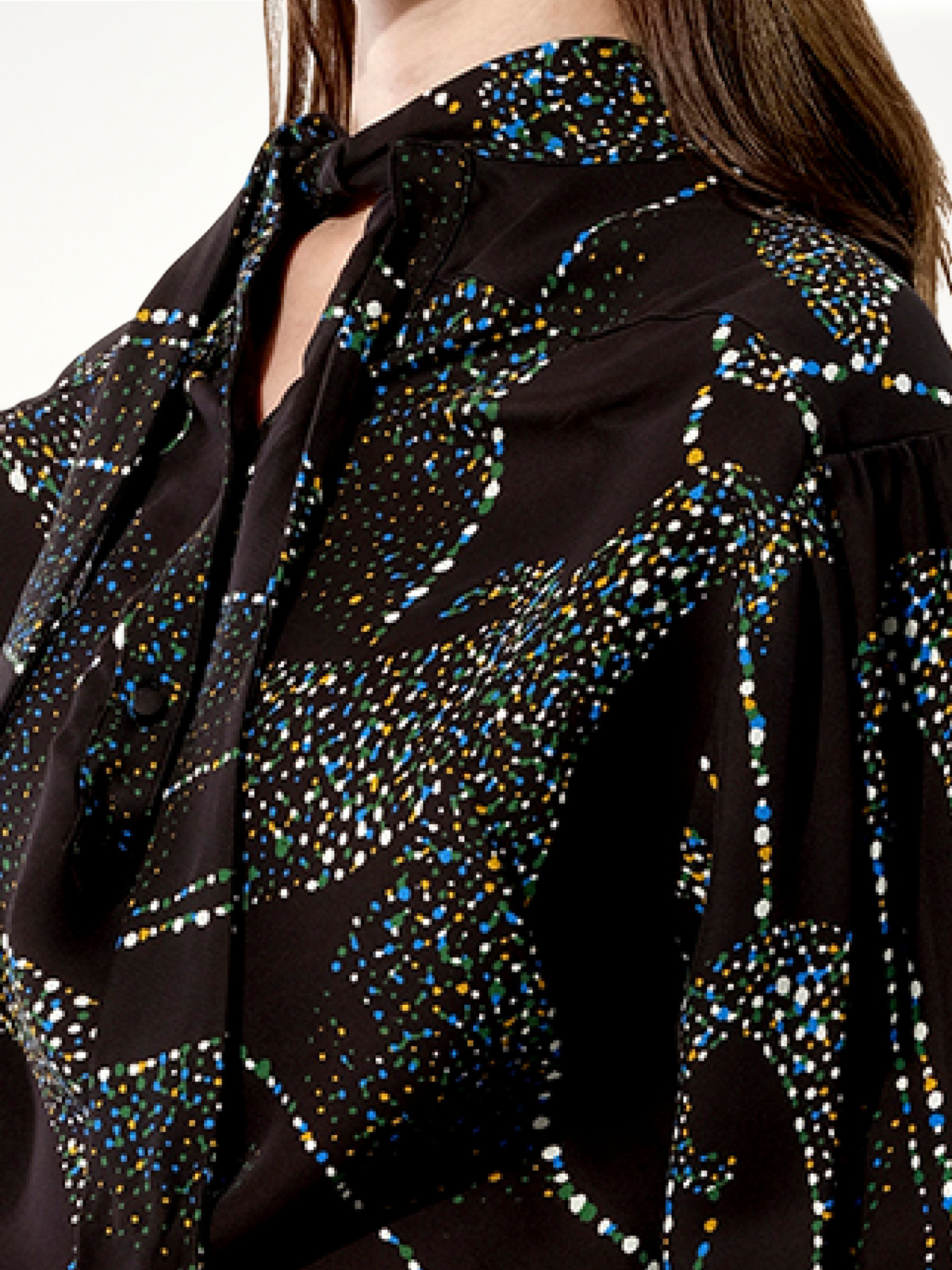 Crepe Shirt in Black