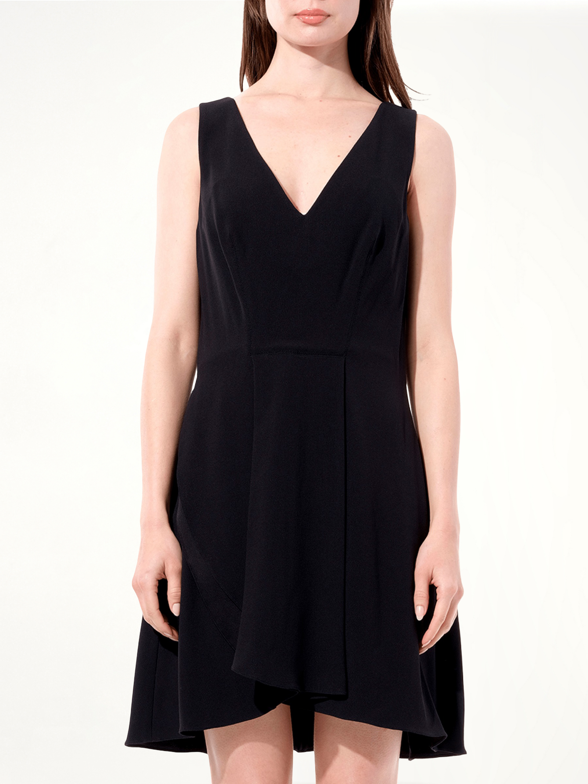 Breezy Short Sleeve Dress in Black