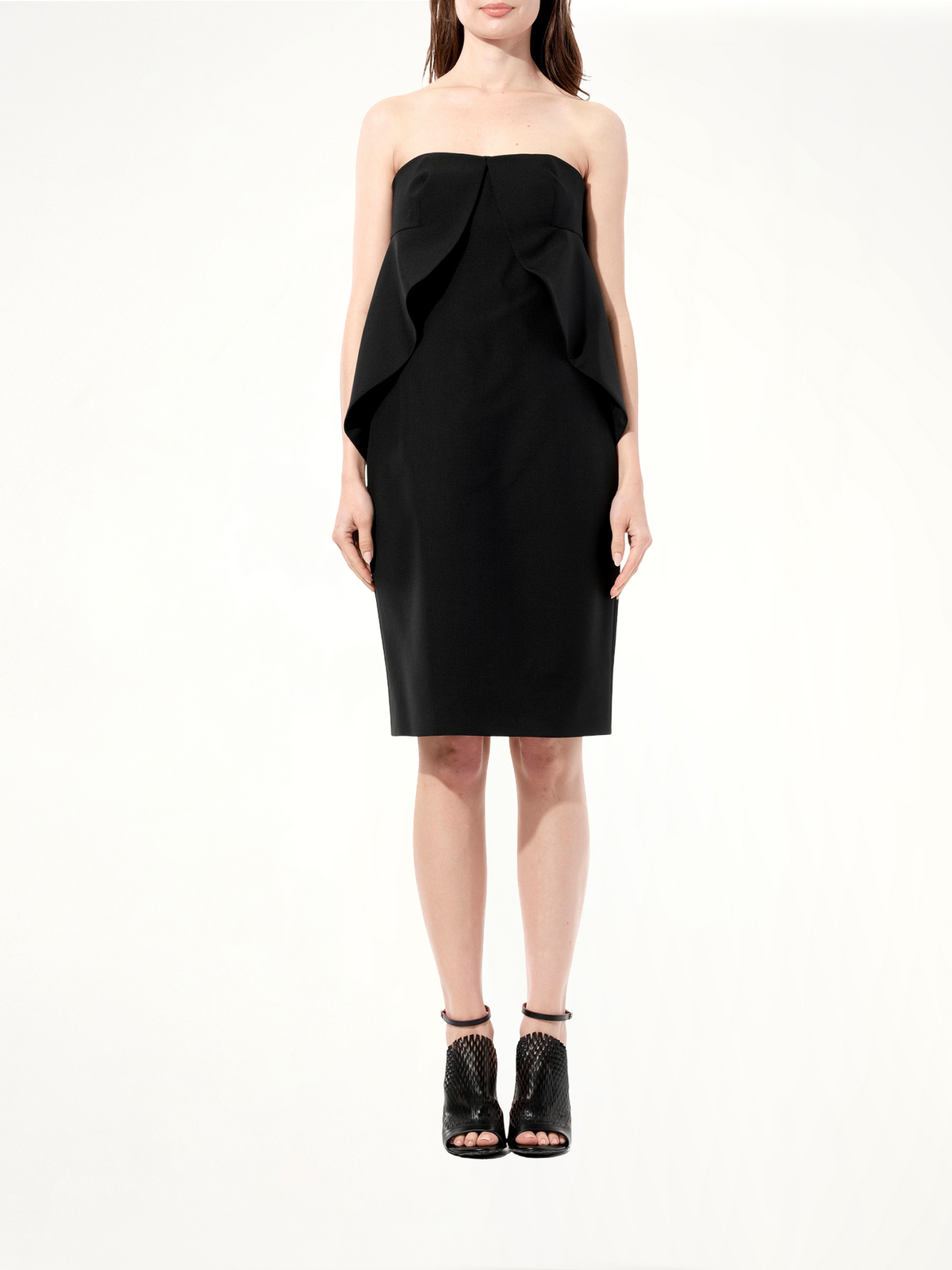 Swan Dress in Black