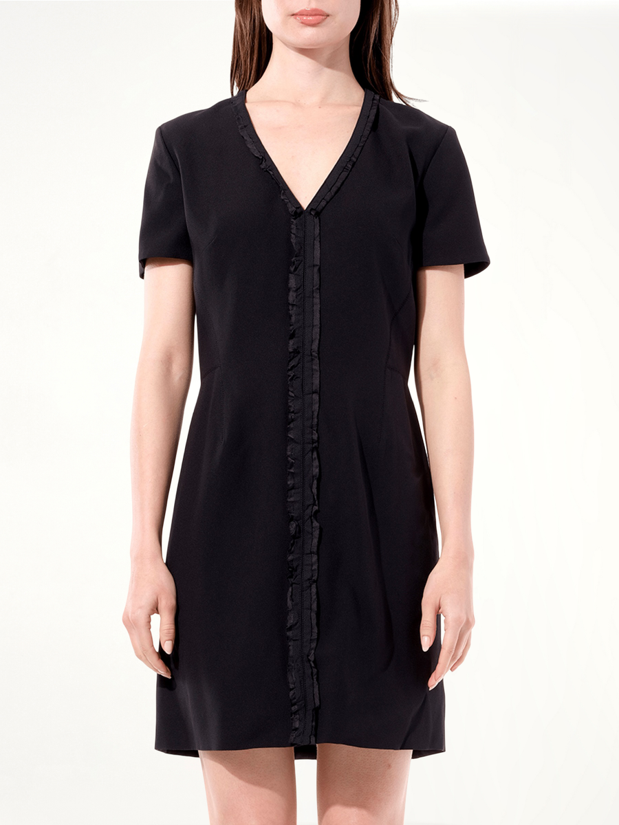 Inside Out Dress in Black