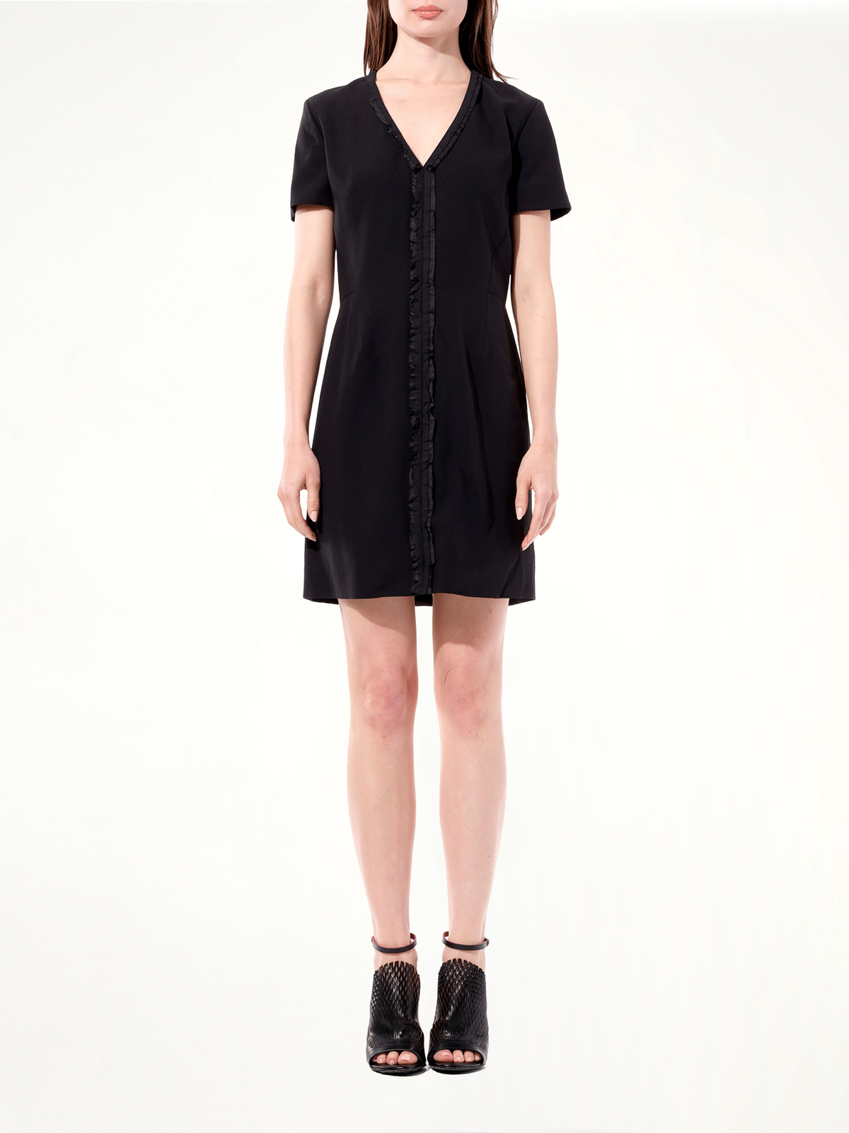 Inside Out Dress in Black