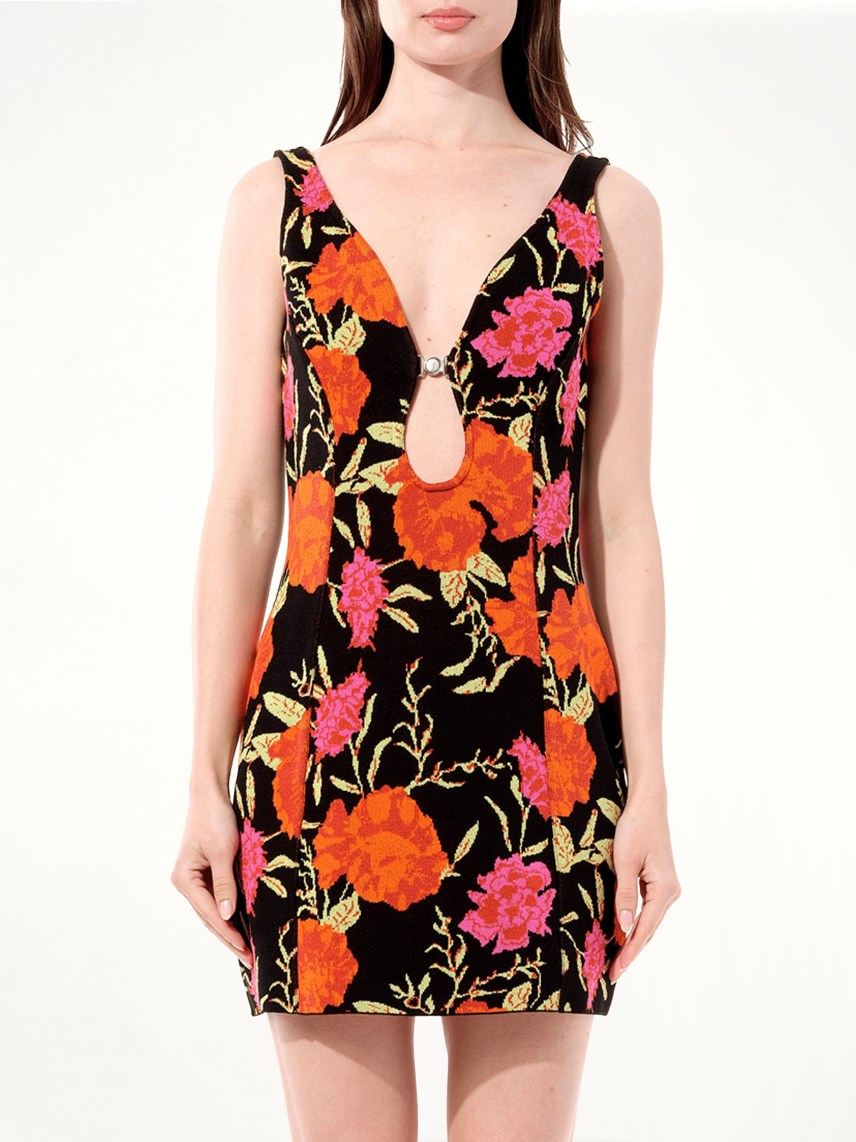 Oeillet Dress in Black