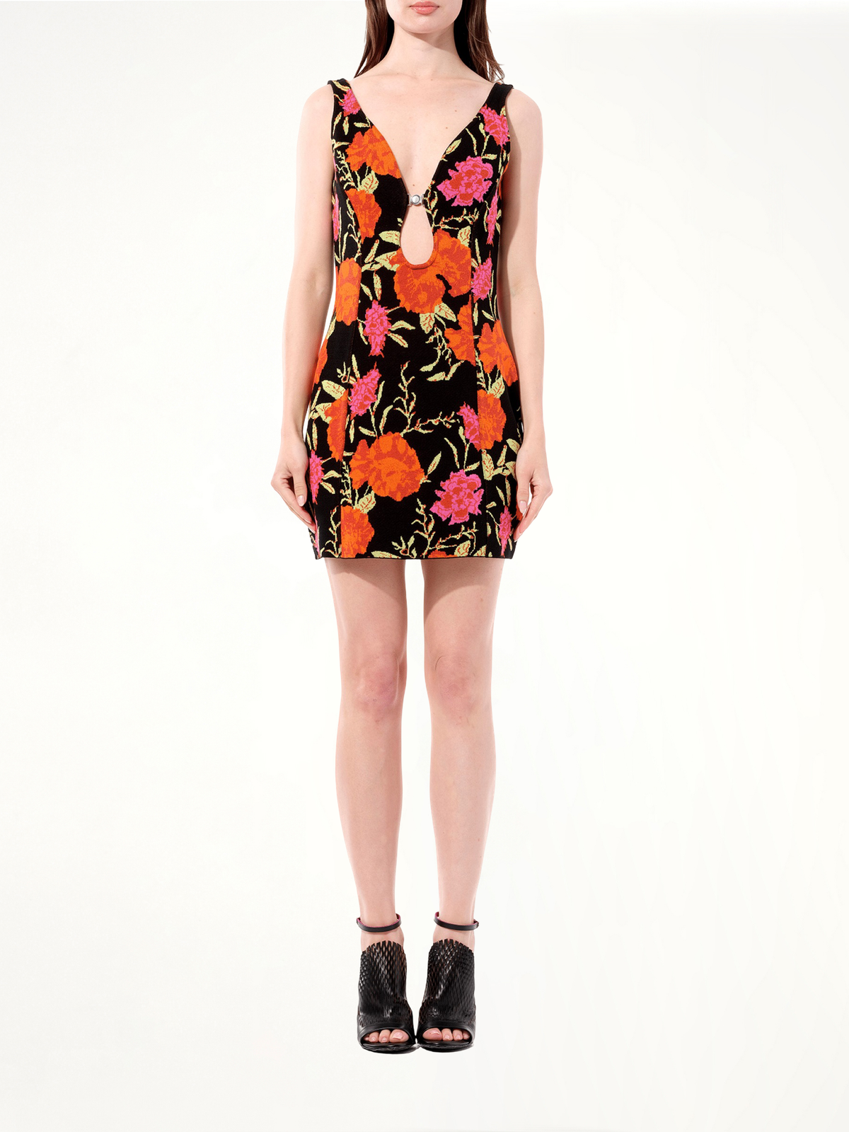 Oeillet Dress in Black