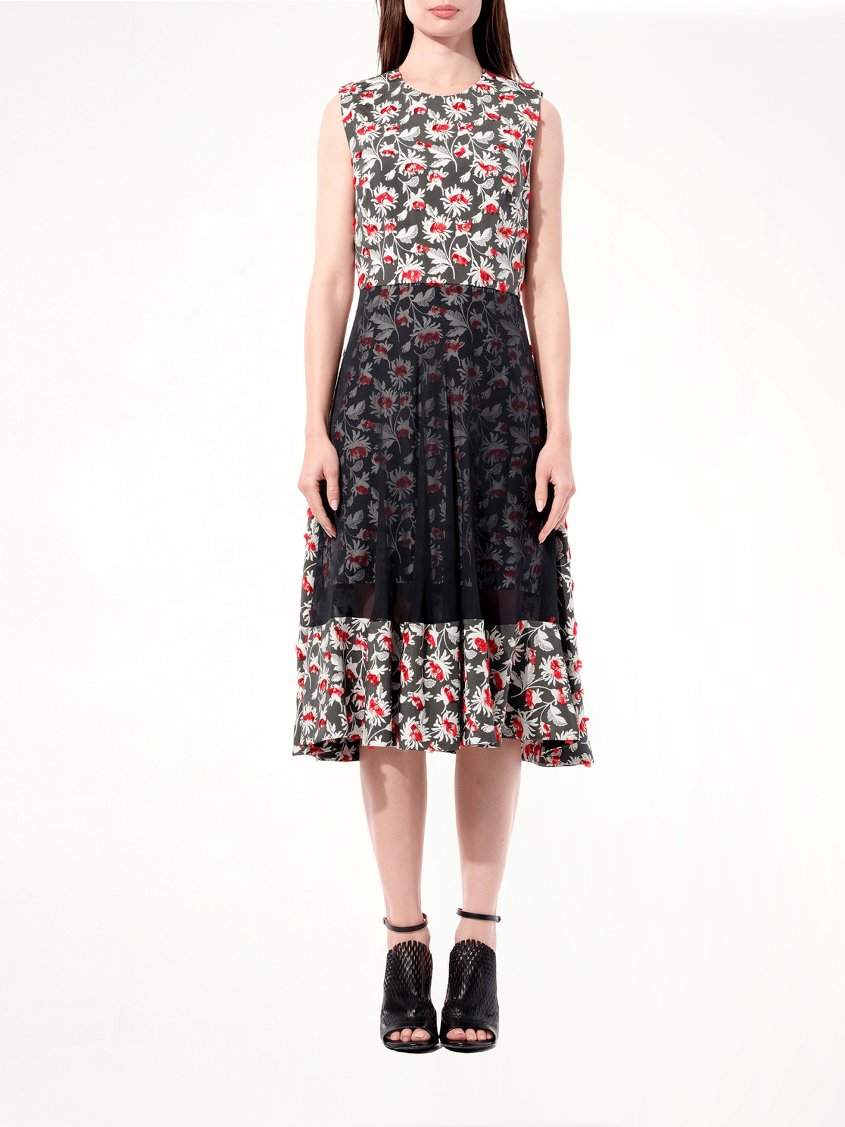 Jacquard Dress in Multicolor