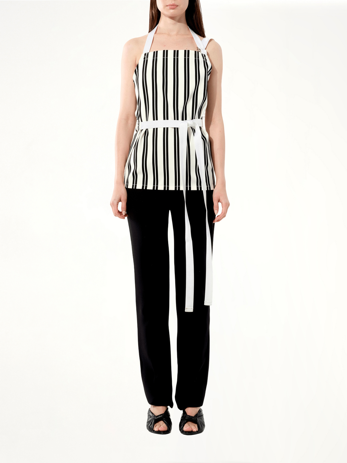 Chilien Top in Black/White