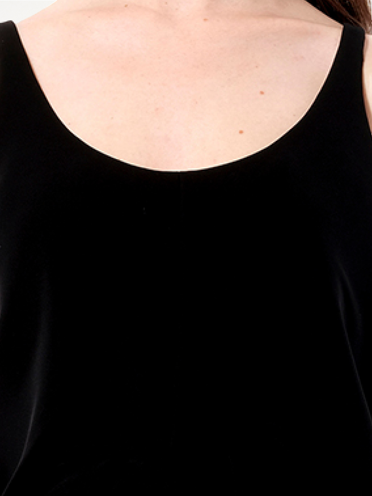 Crepe Dress in Black