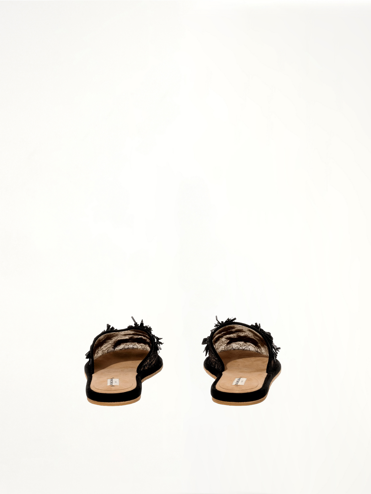 Scarpa D.Fleurs Shoes in Black Top View | BALENCIAGA