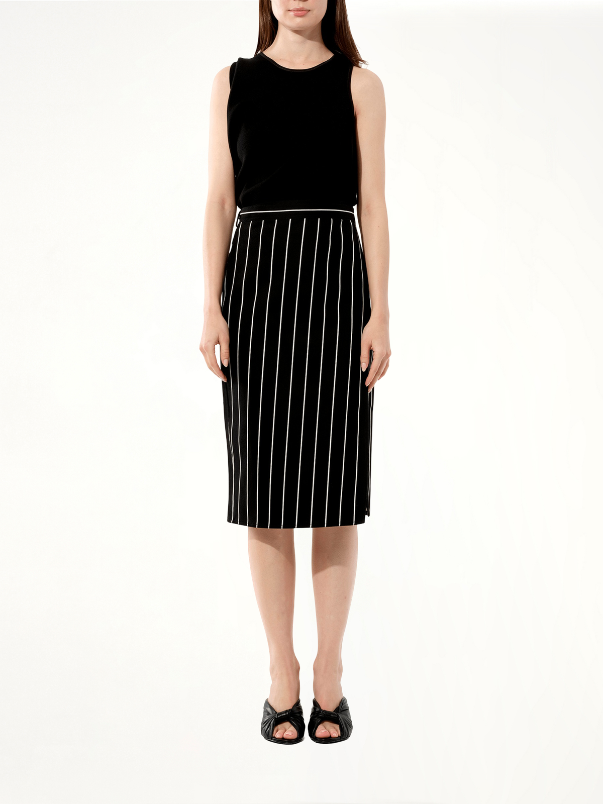 Tablier Skirt in Black