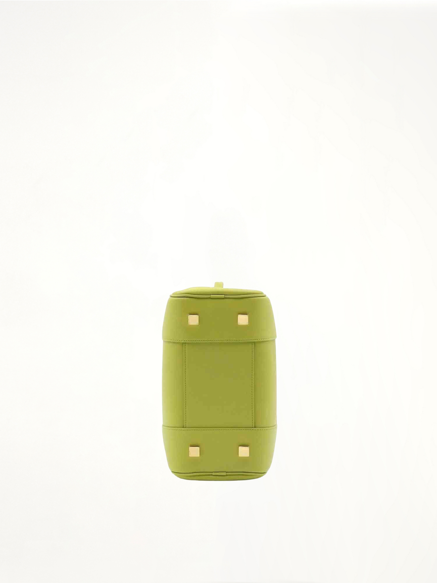 Amazona 19 Bag in Nappa Calfskin in Lime Yellow