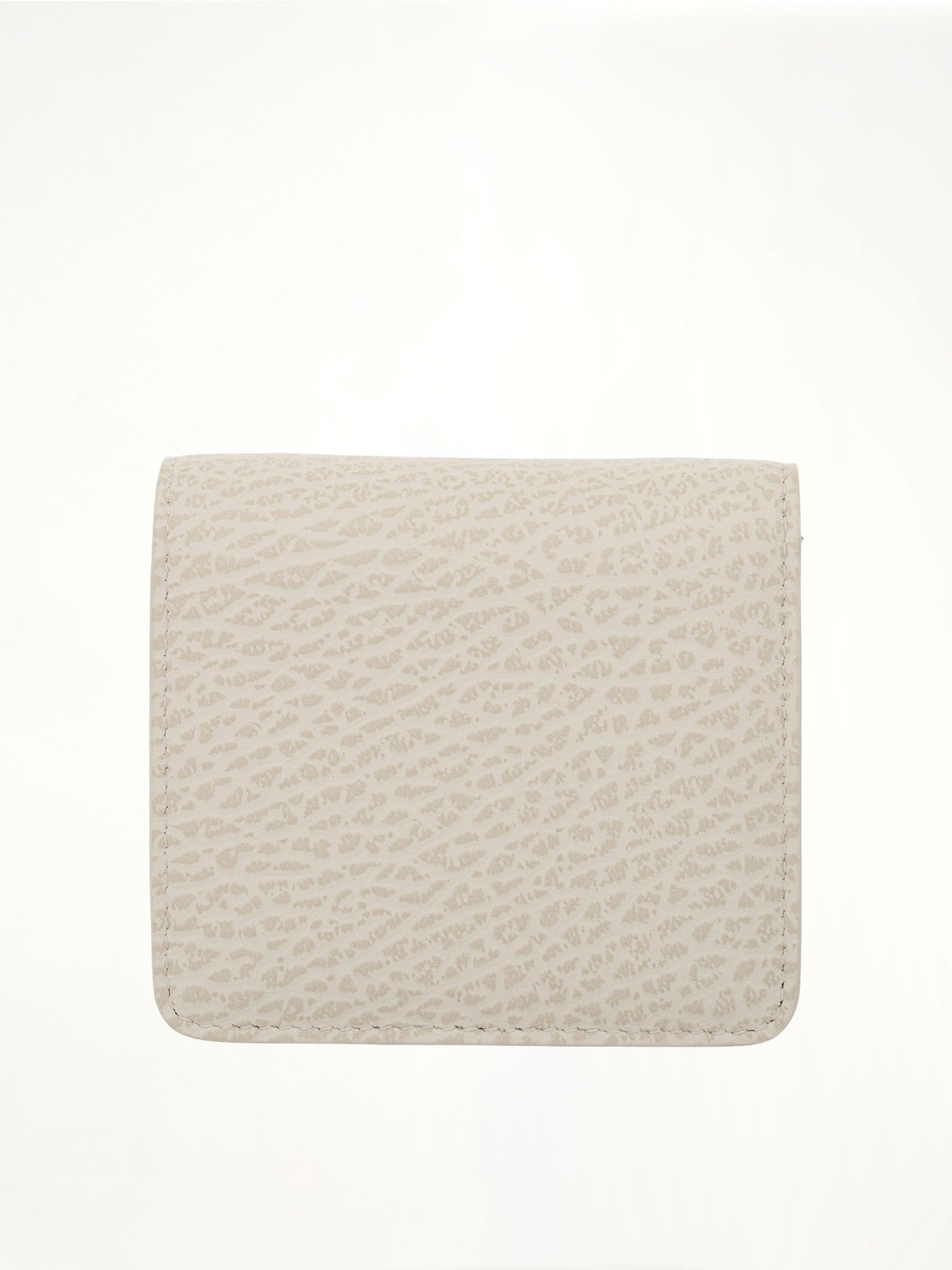 Four Stitches Chain Wallet in Grey