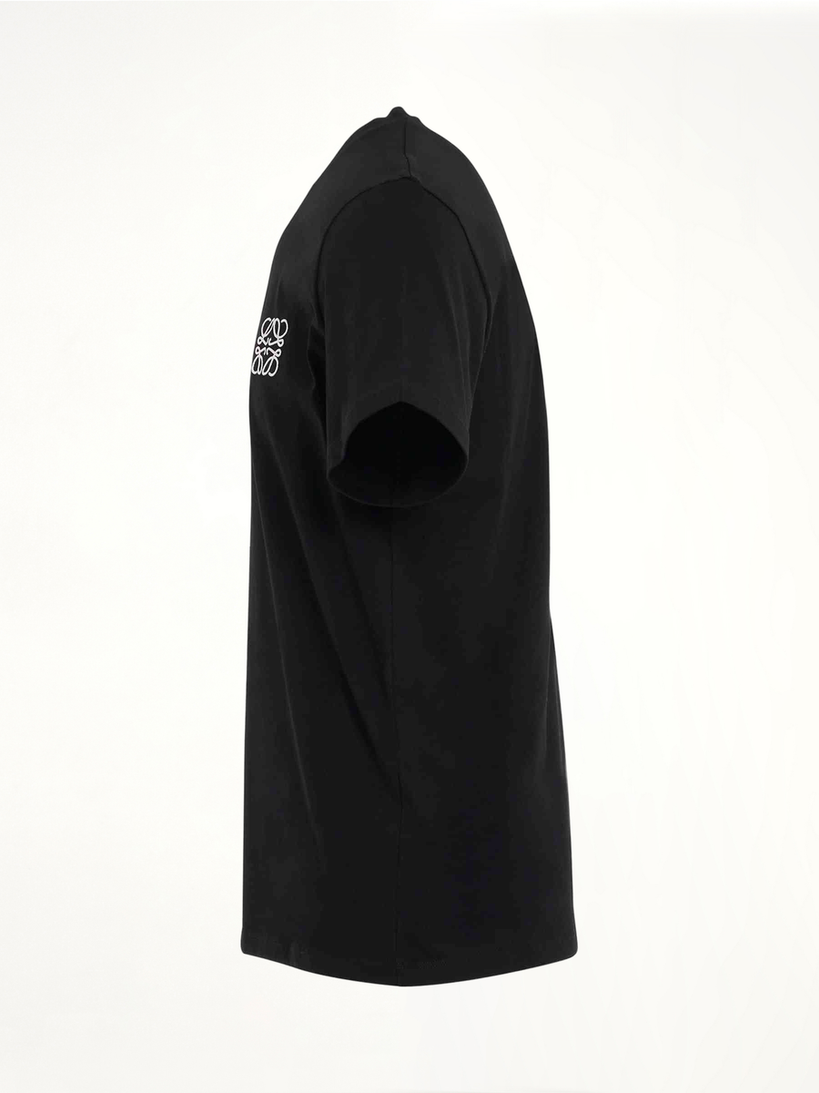 Anagram Logo T-Shirt in Black