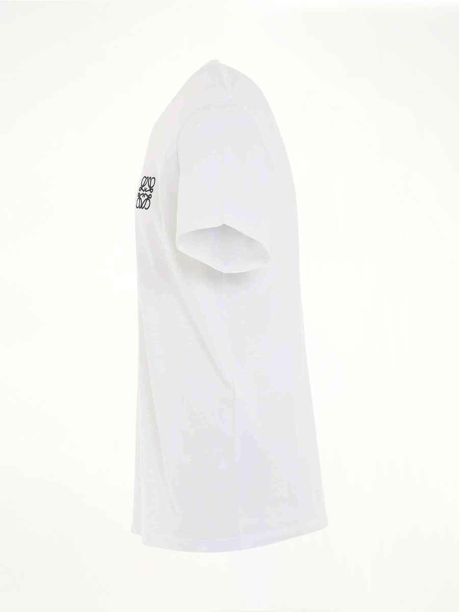 Anagram Logo T-Shirt in White