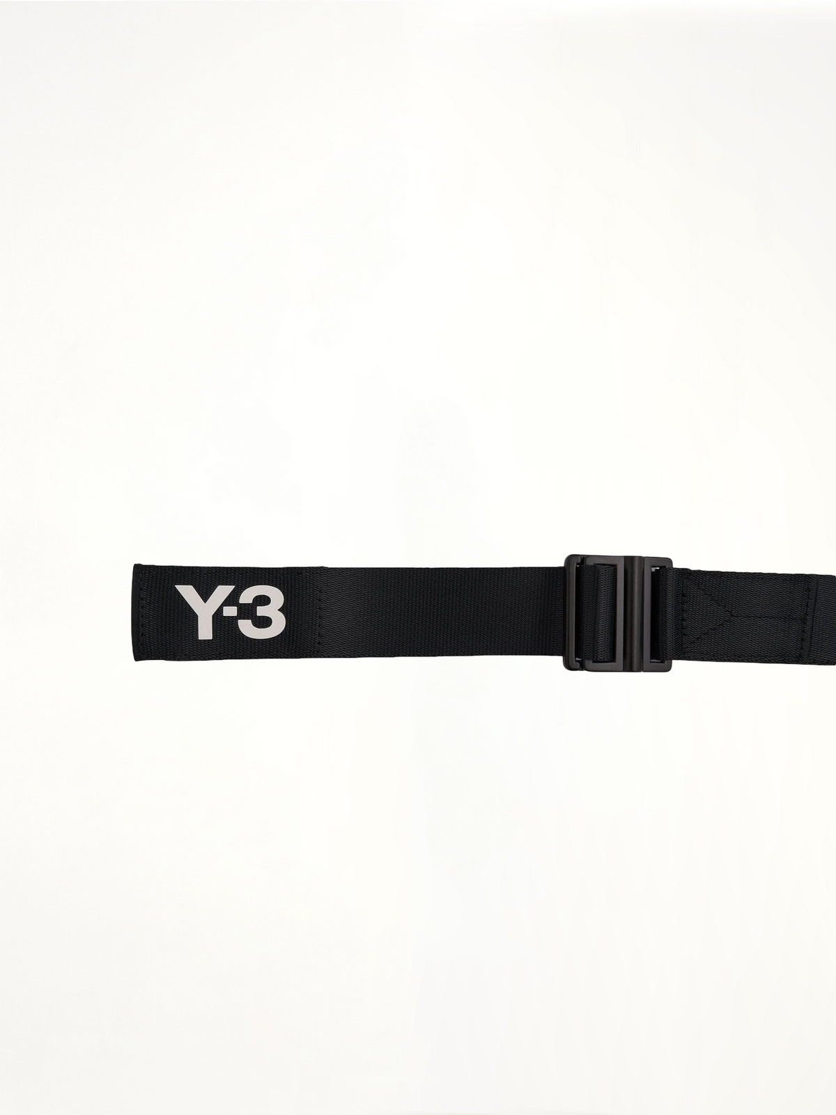 Y-3 Classic Logo Belt in Black