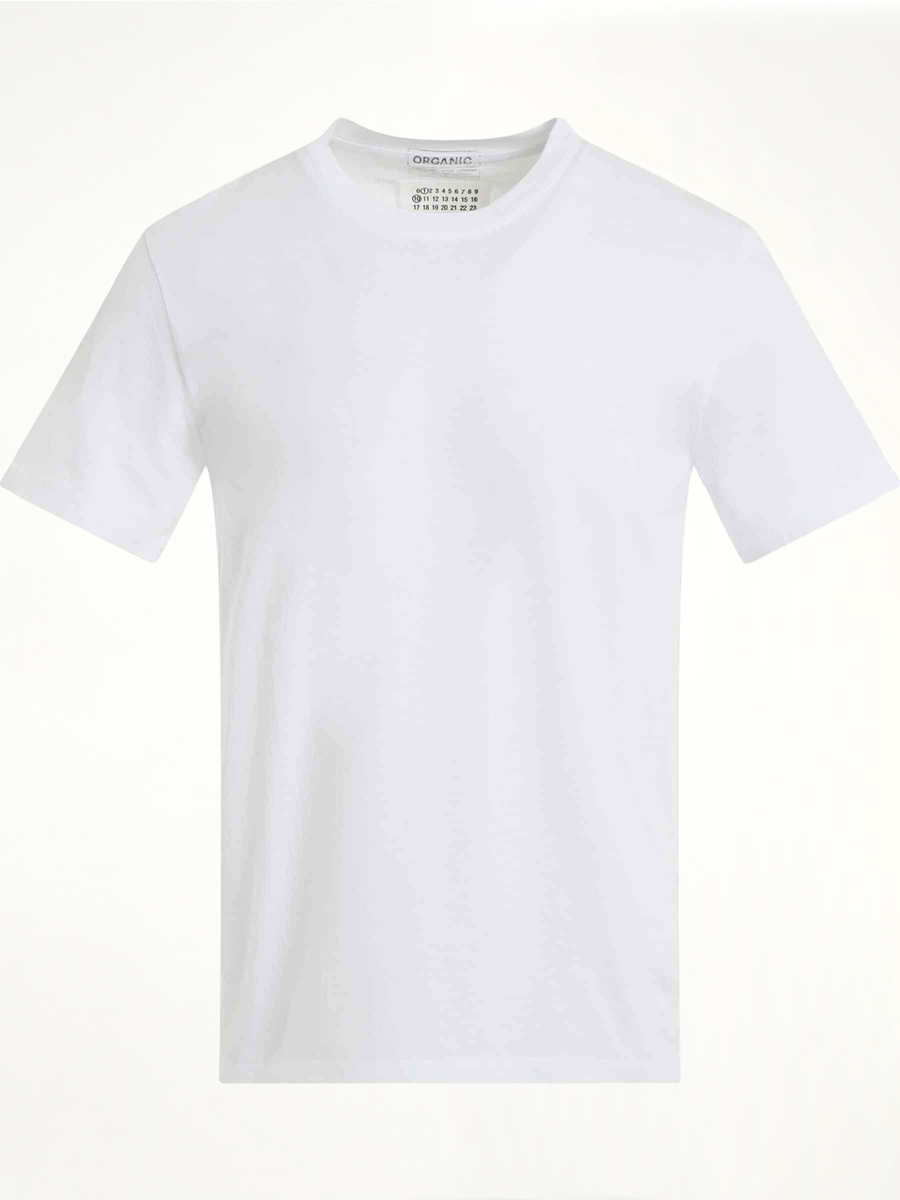 3 Pack Organic Jersey T-Shirts in White