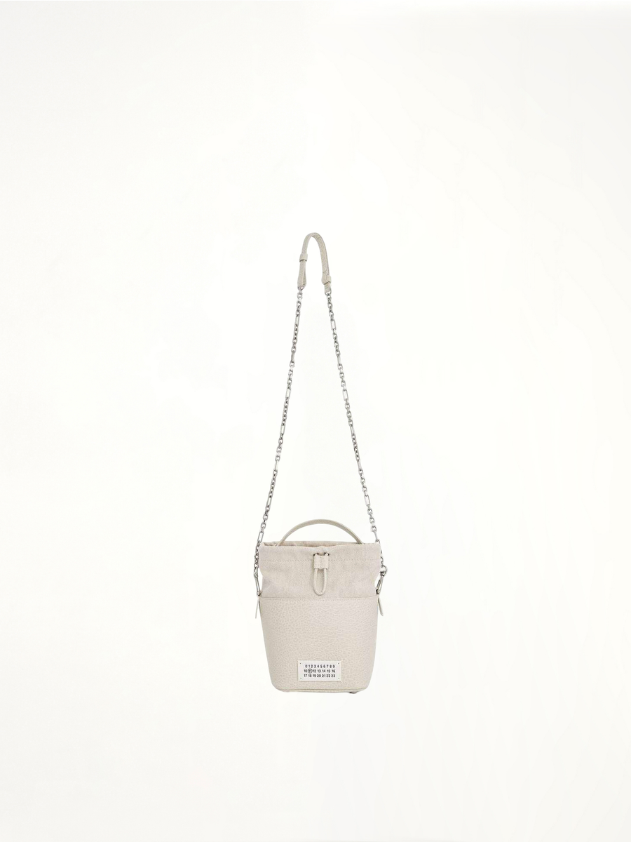 Small 5AC Bucket Bag in Greige