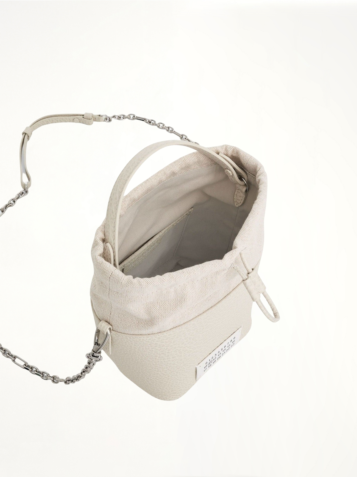 Small 5AC Bucket Bag in Greige