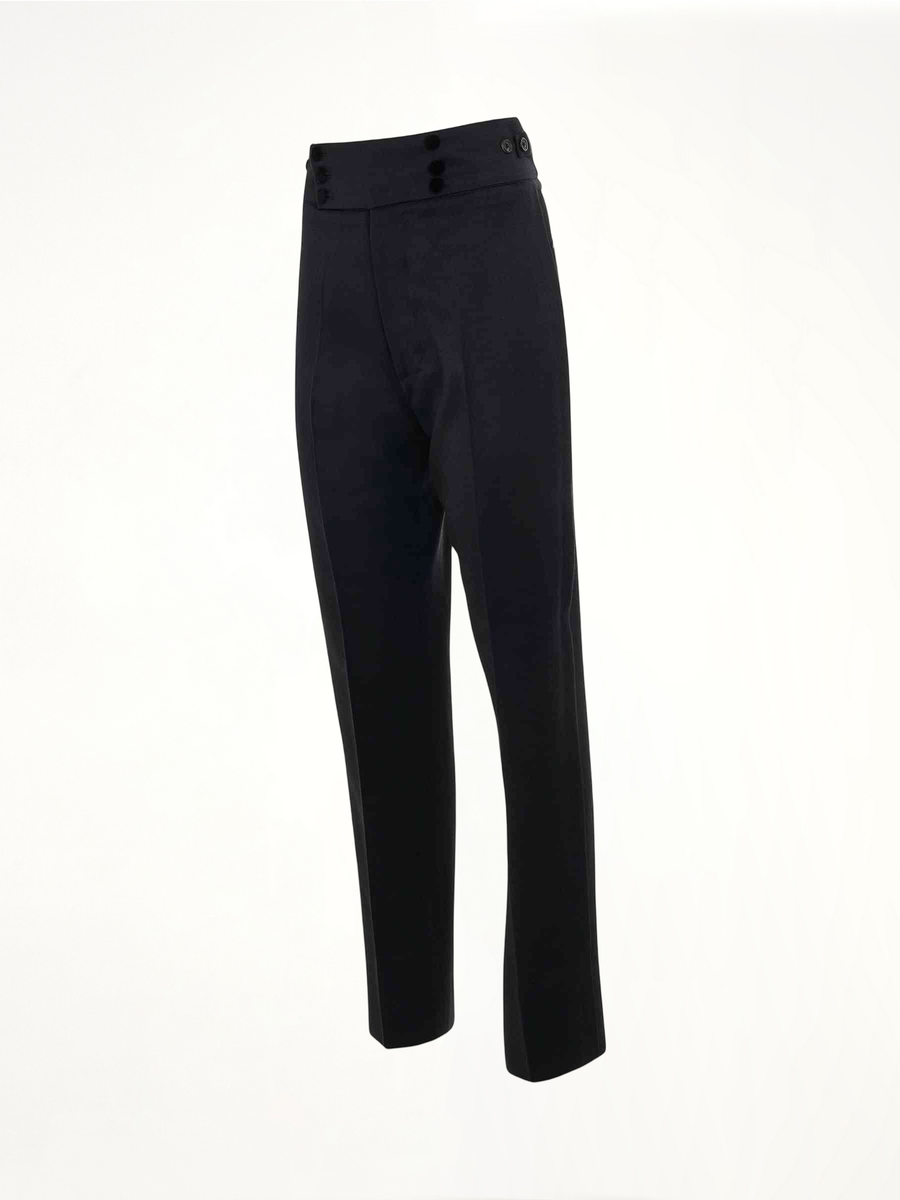 High Waist Pants in Black