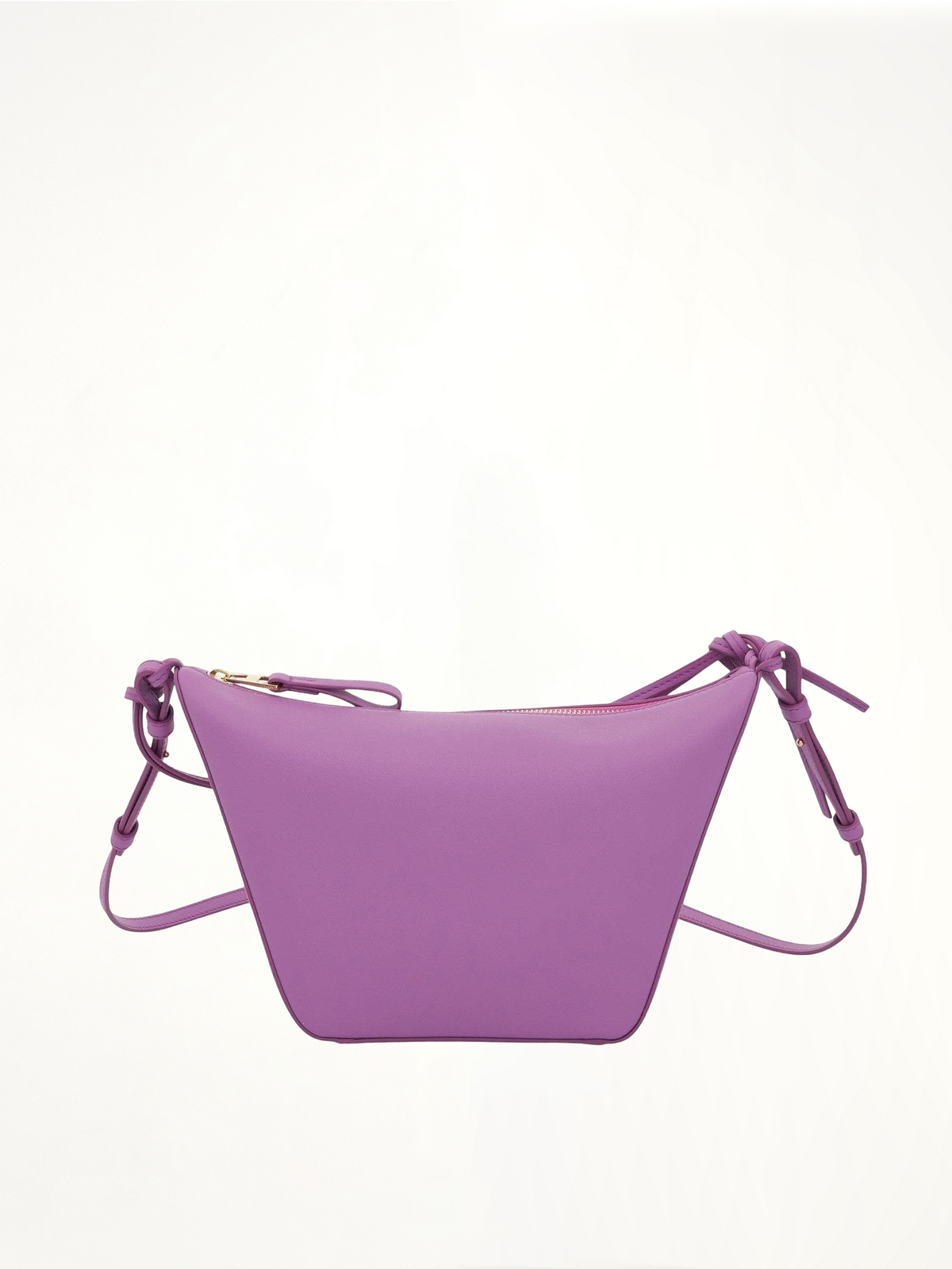 Mini Hammock Hobo Bag in Classic Calfskin in Rockrose