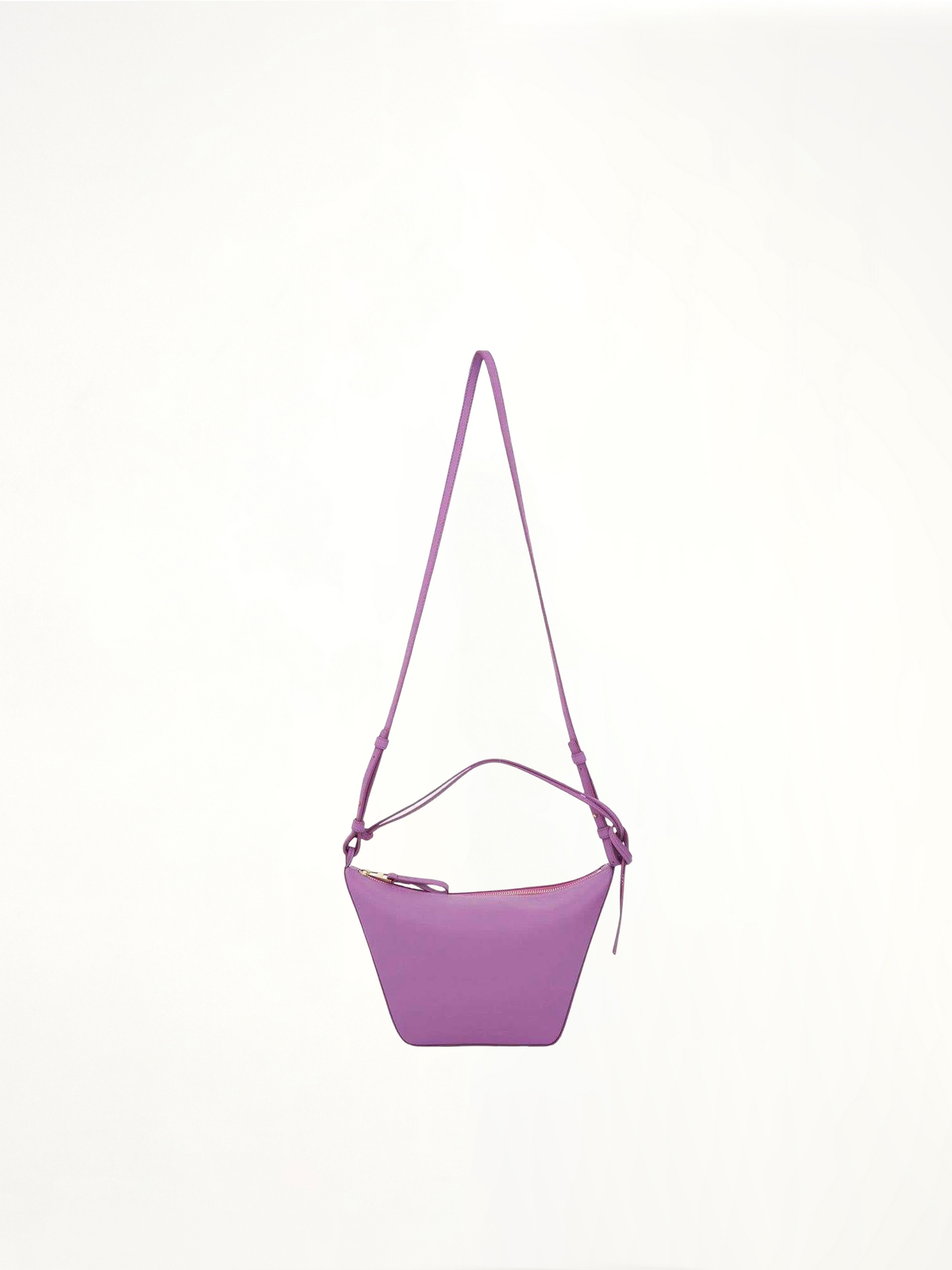 Mini Hammock Hobo Bag in Classic Calfskin in Rockrose