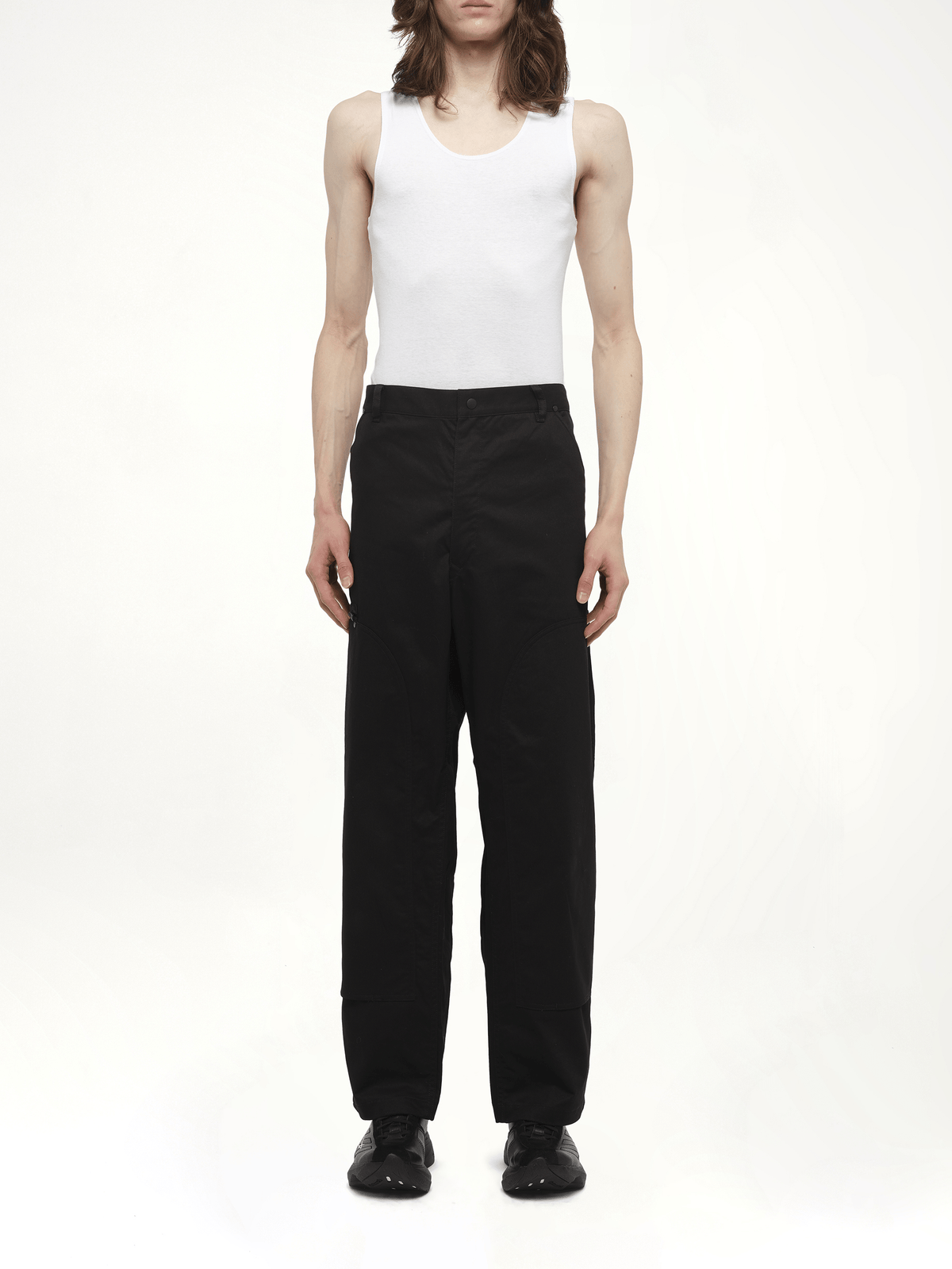 Ut Twill Straight Leg Pants in Black