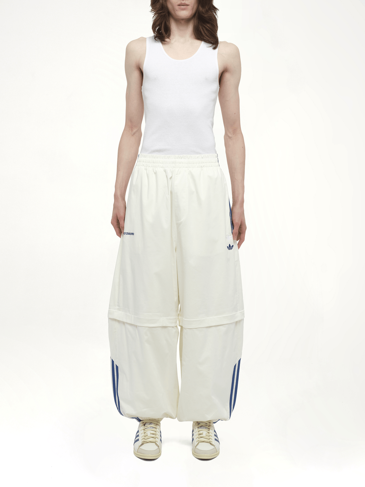 Adidas X Chavarria Poplin Track Pants in Offwhite
