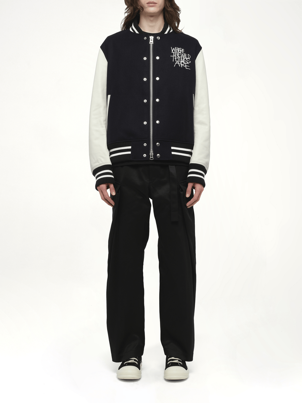 WHERE THE WILD THINGS ARE Blouson in Navy/Off White