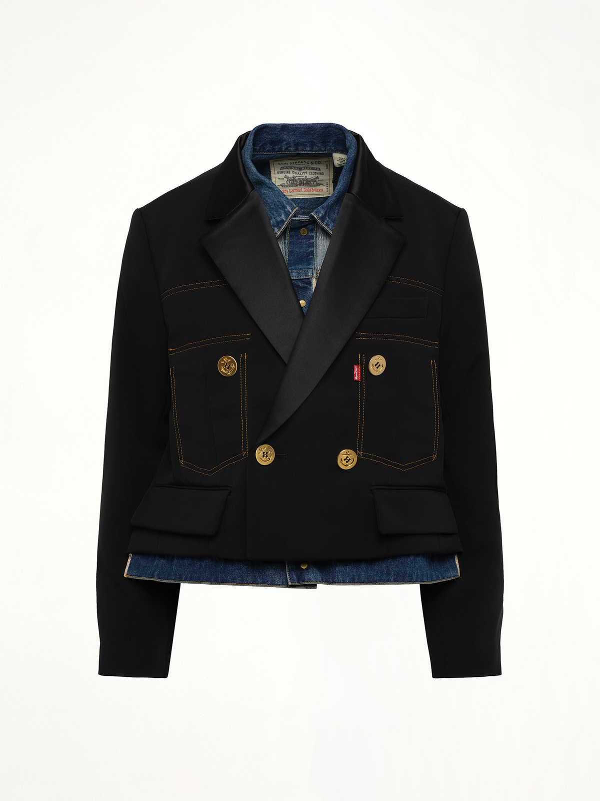 Levi's Denim x Matelasse Twill Jacket in Black