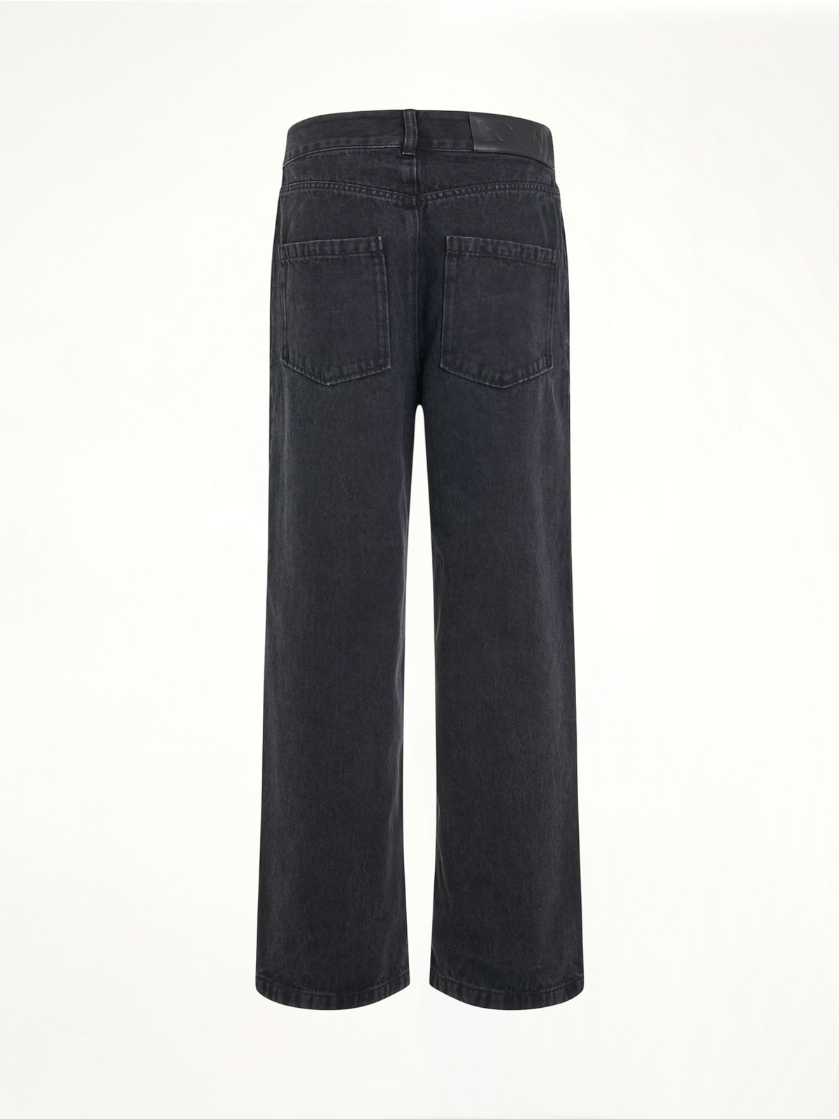 Anagram Baggy Jeans in Black