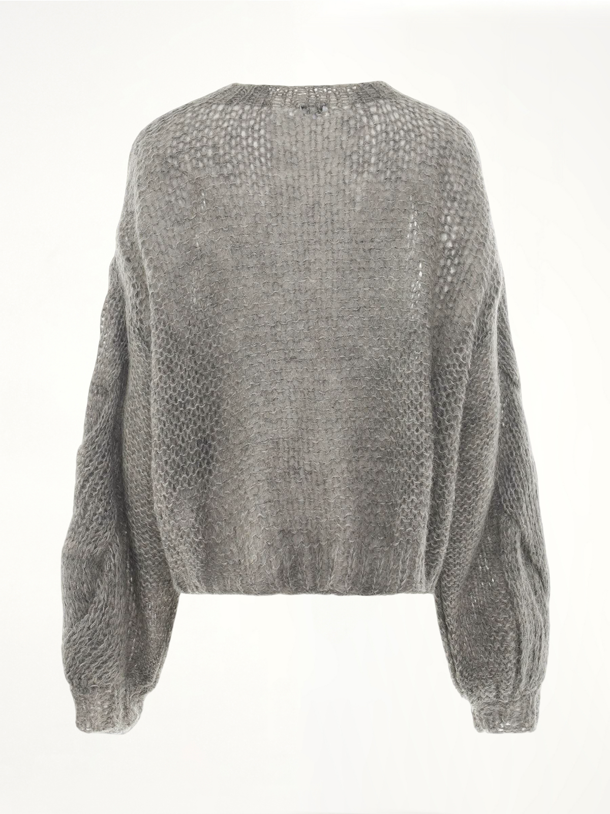 Anagram Mohair Sweater in Grey Melange