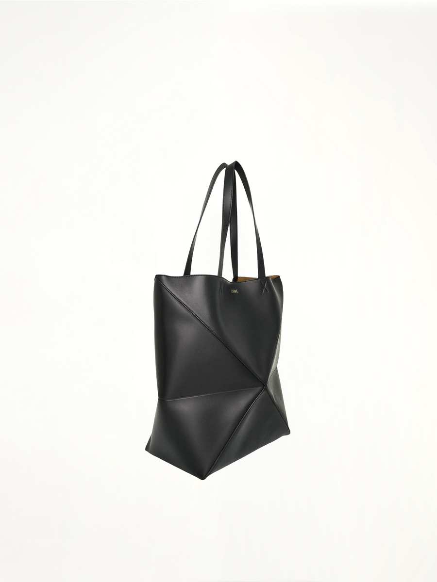 Puzzle Fold Tote XL in Black