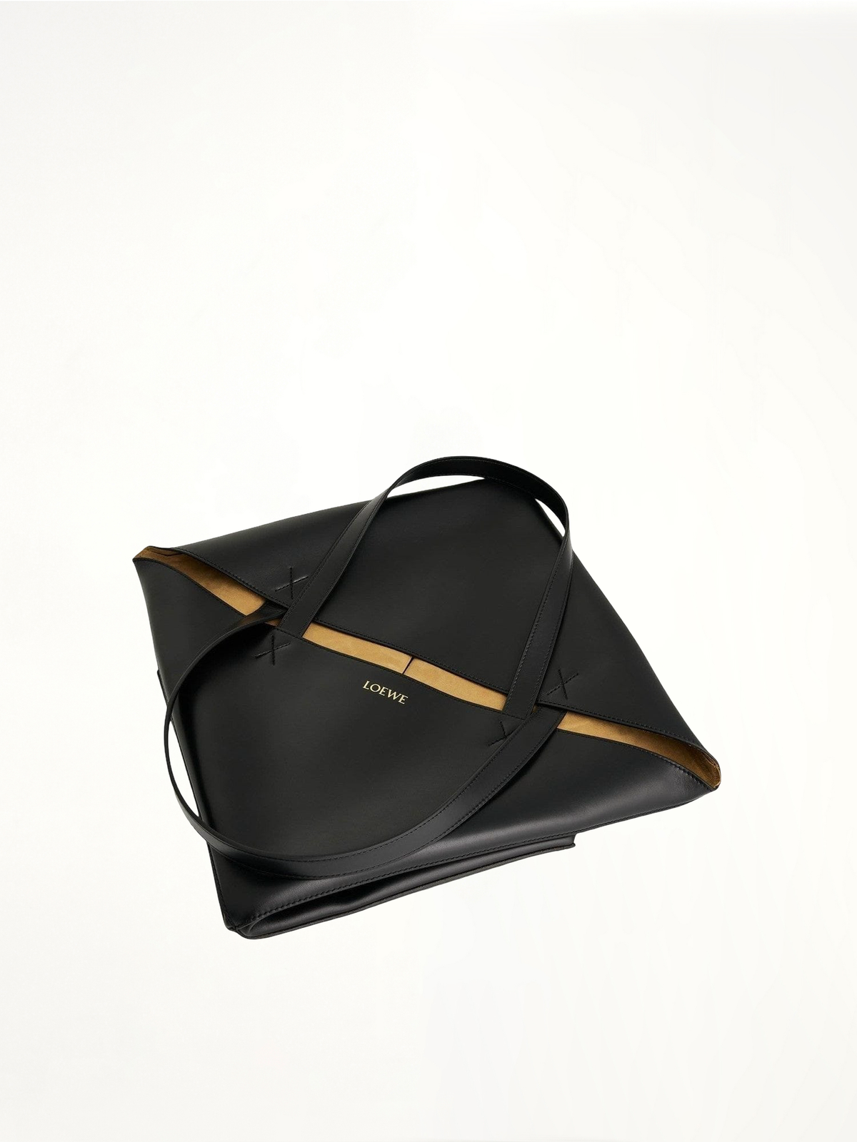 Puzzle Fold Tote XL in Black