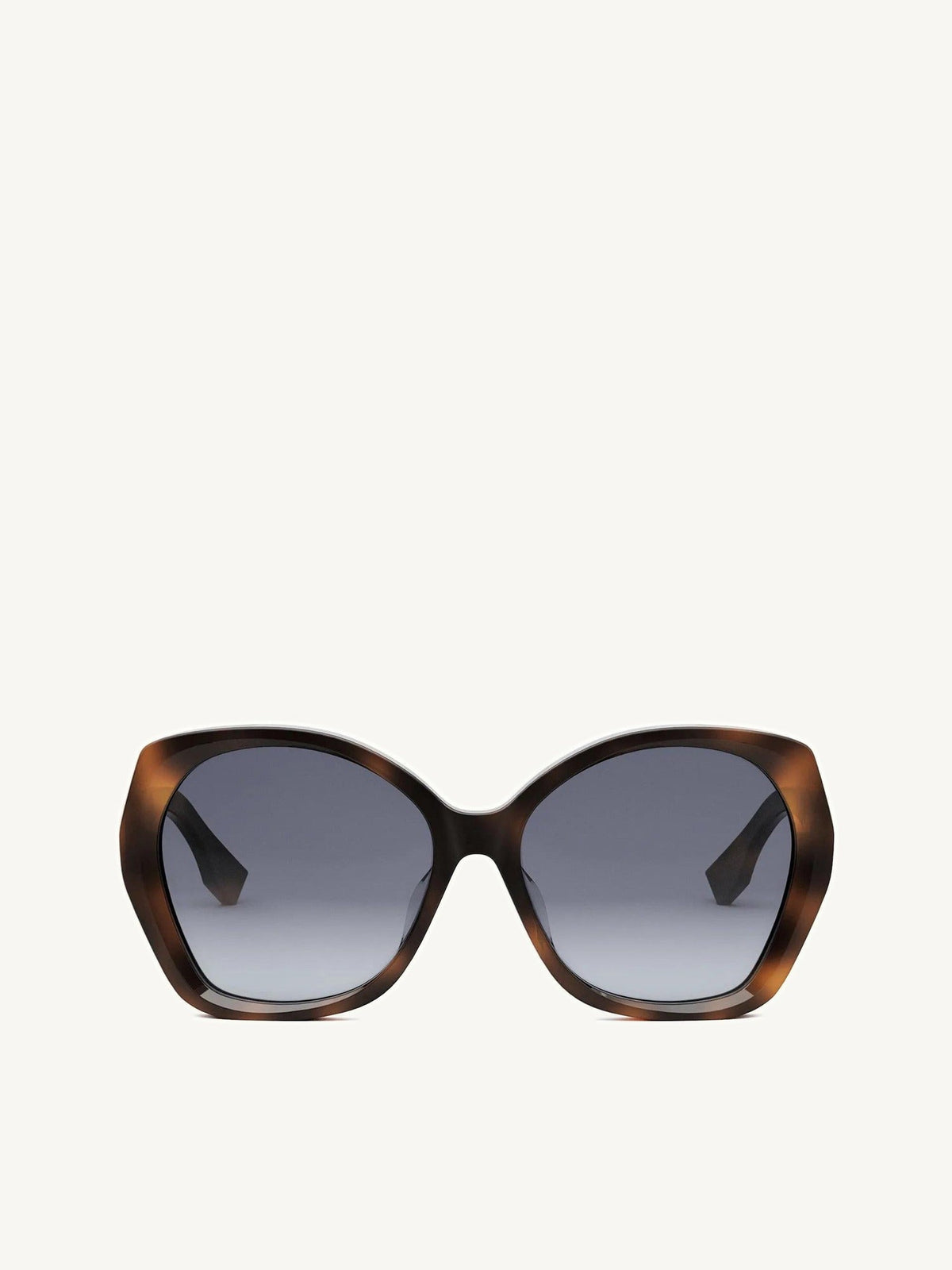 Fendi FE40112F 5853B Butterfly Sunglasses in Havana
