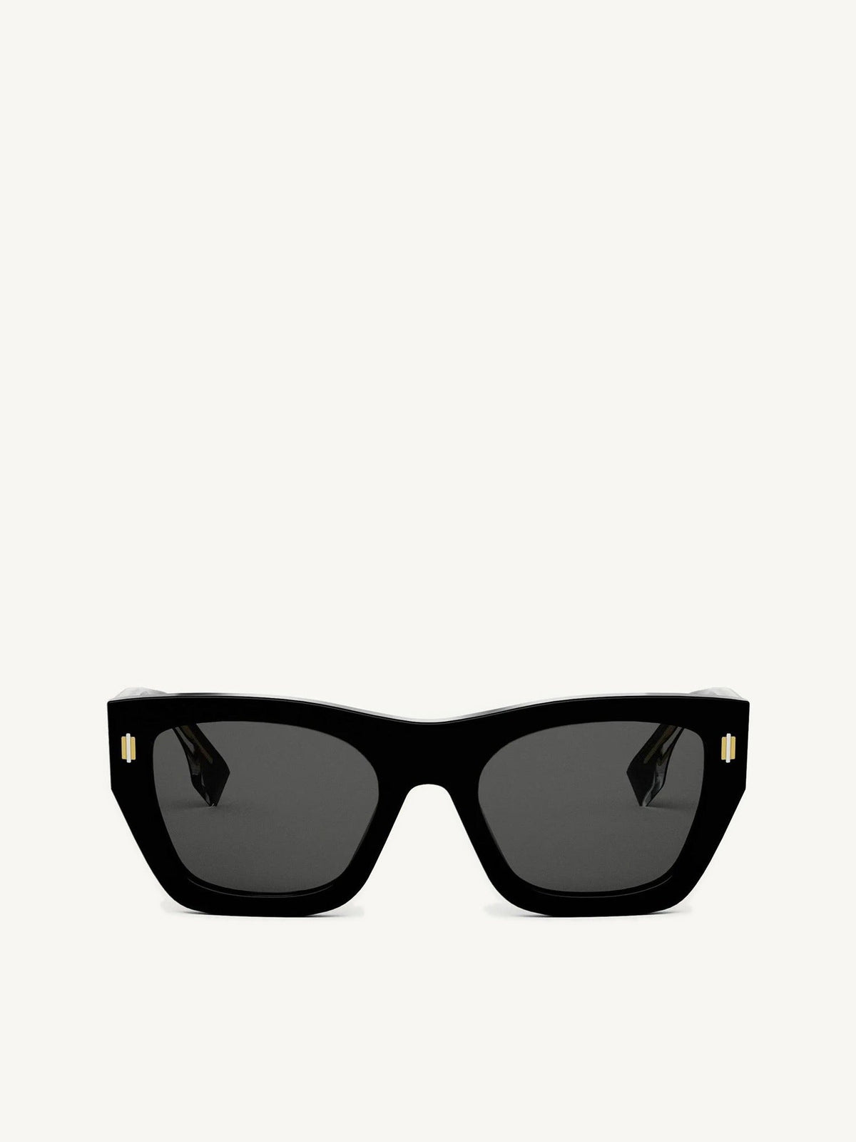 Fendi FE40101F 5301A Acetate Sunglasses in Black