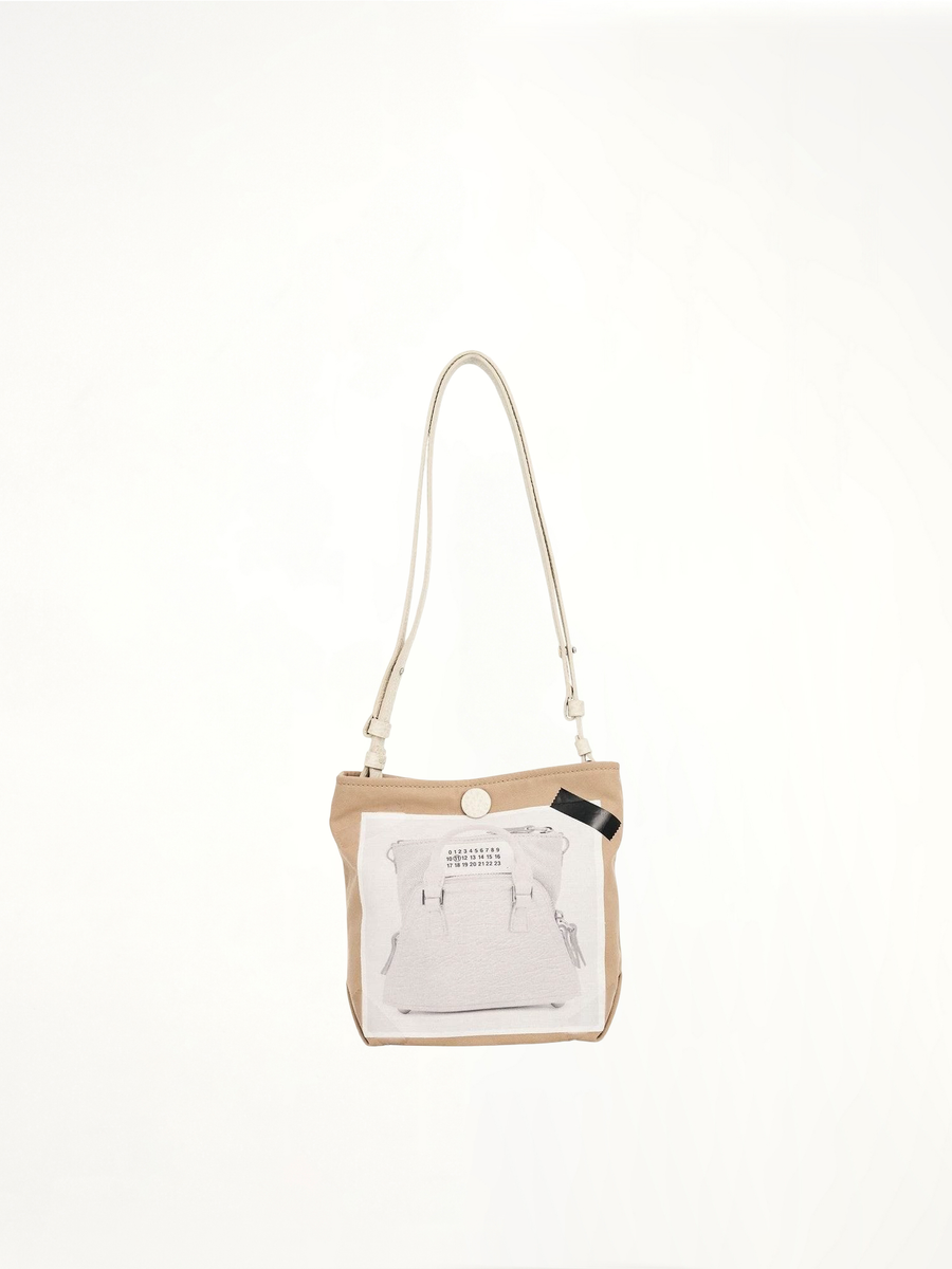 Trompe L'Oeil 5AC Baby Bag in Taupe/Greige