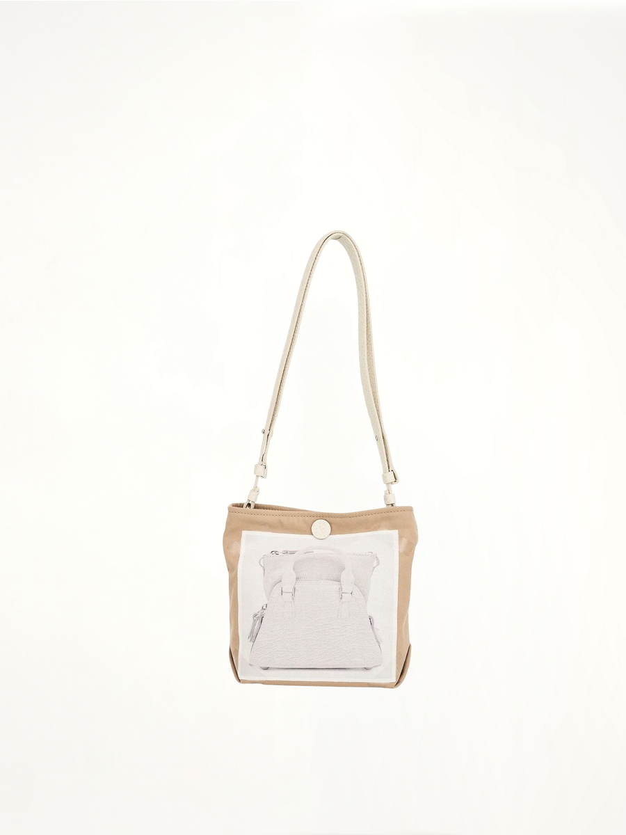 Trompe L'Oeil 5AC Baby Bag in Taupe/Greige
