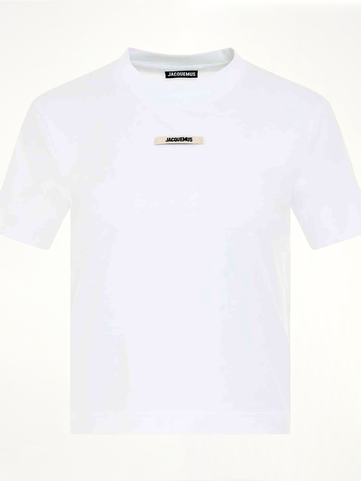 Gros Grain Logo T-Shirt in White