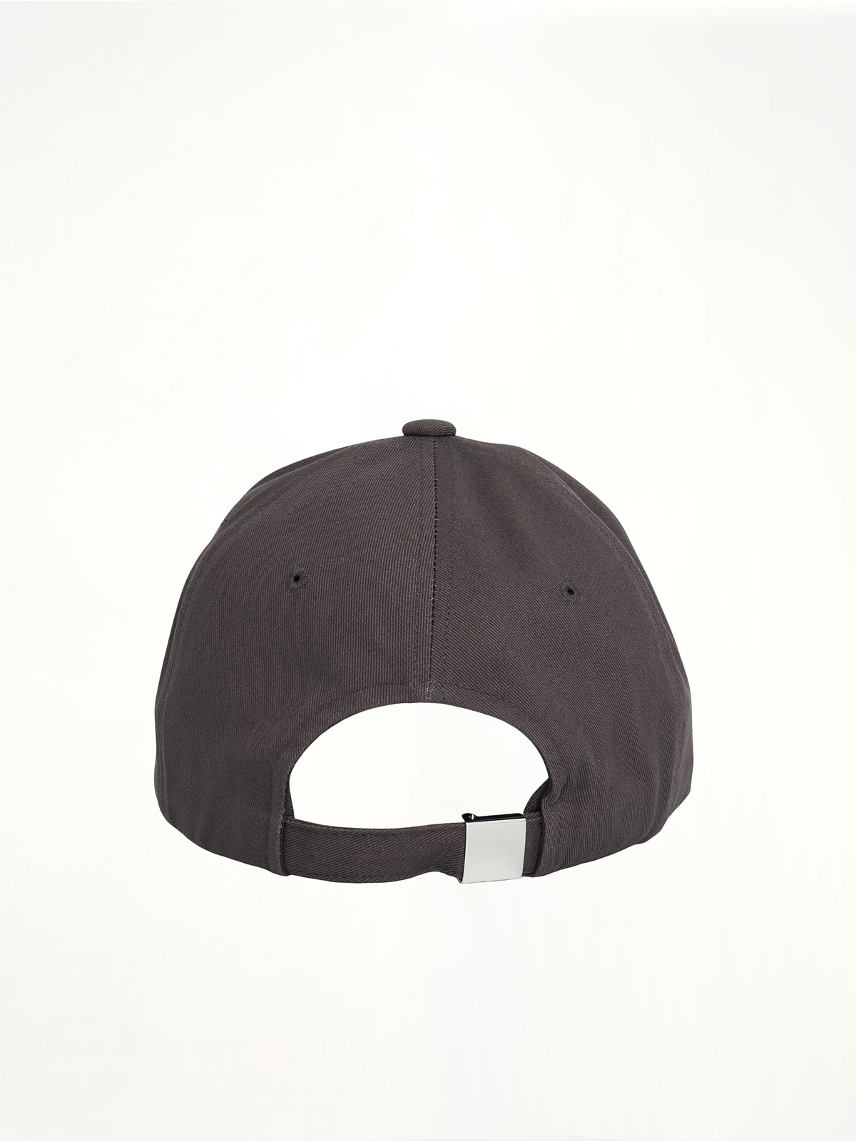 Basic Small Logo Cap in Charcoal