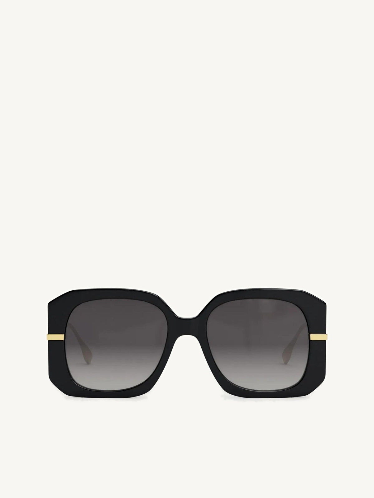 Fendi FE40065F 5601B Acetate Sunglasses in Black