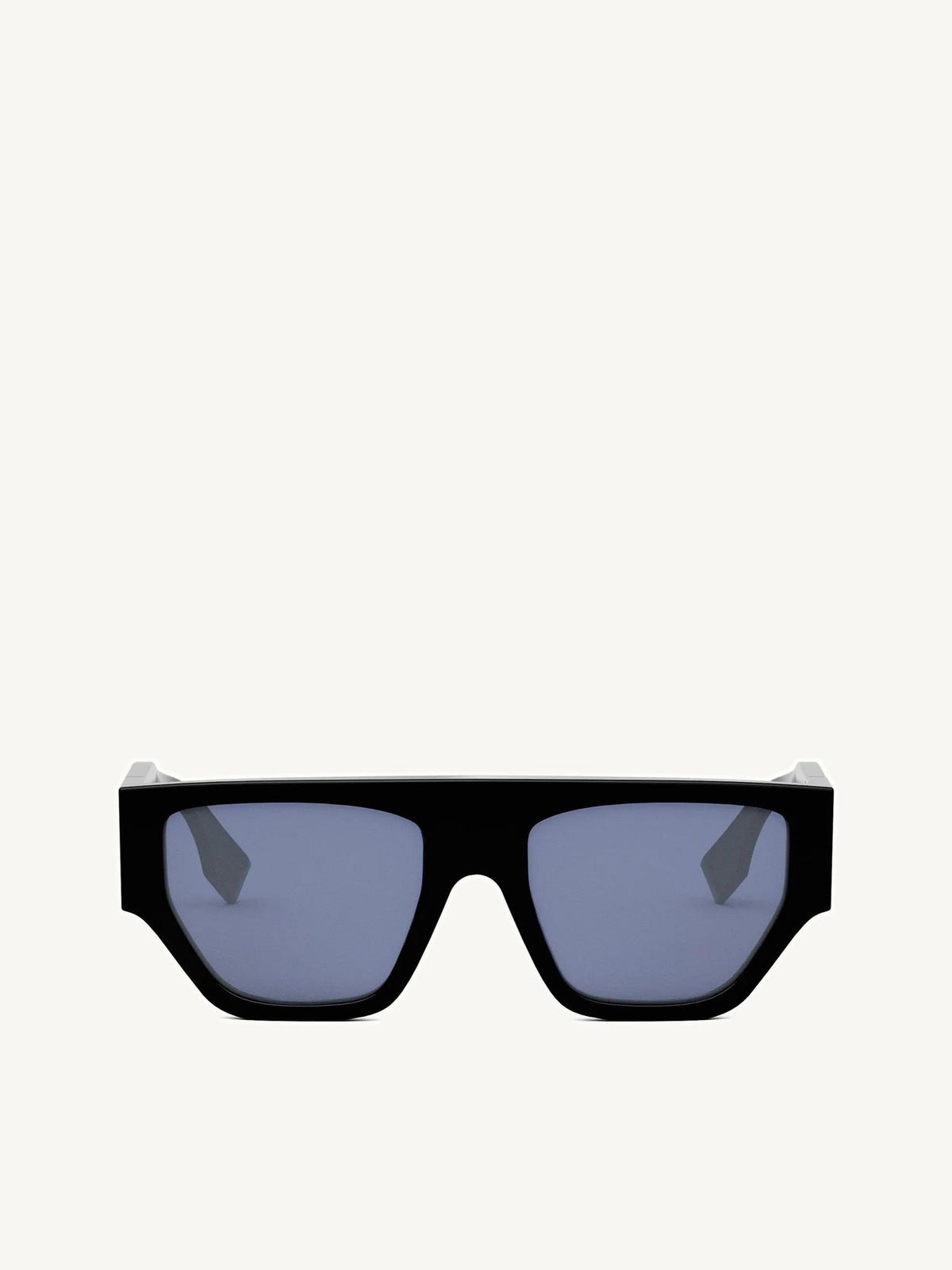 Fendi FE40108U 5401V Injected Sunglasses in Black/Blue