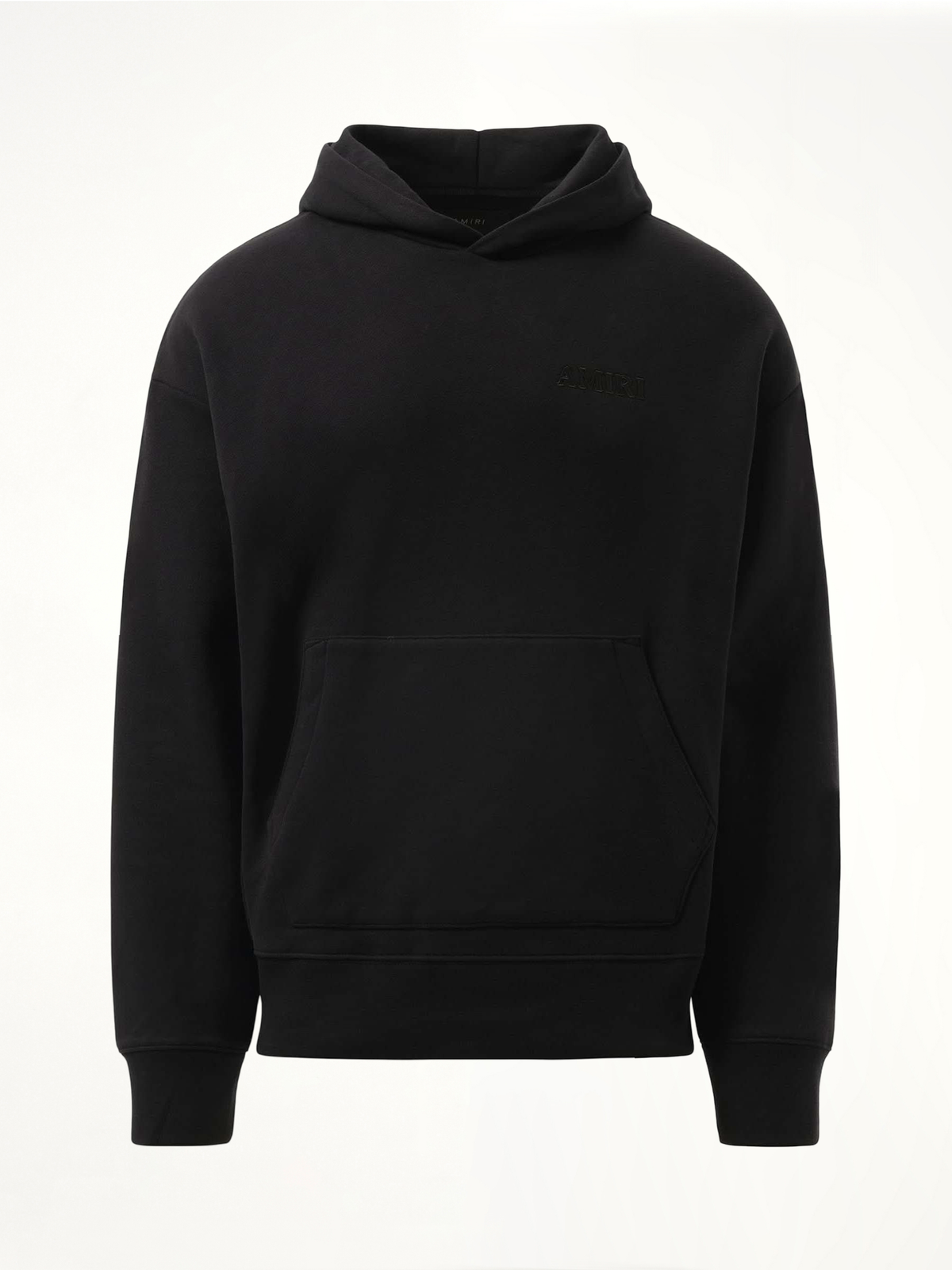 Amiri Oversized Hoodie in Black