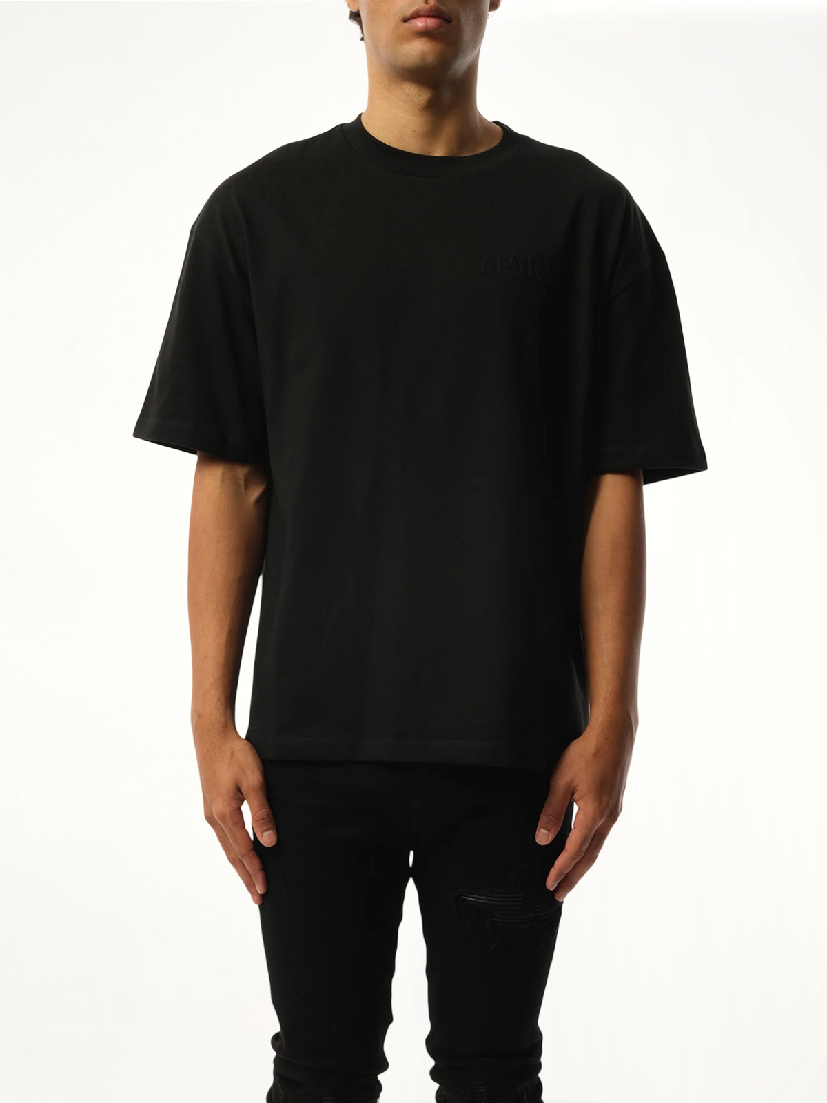 Amiri Oversized T-Shirt in Black