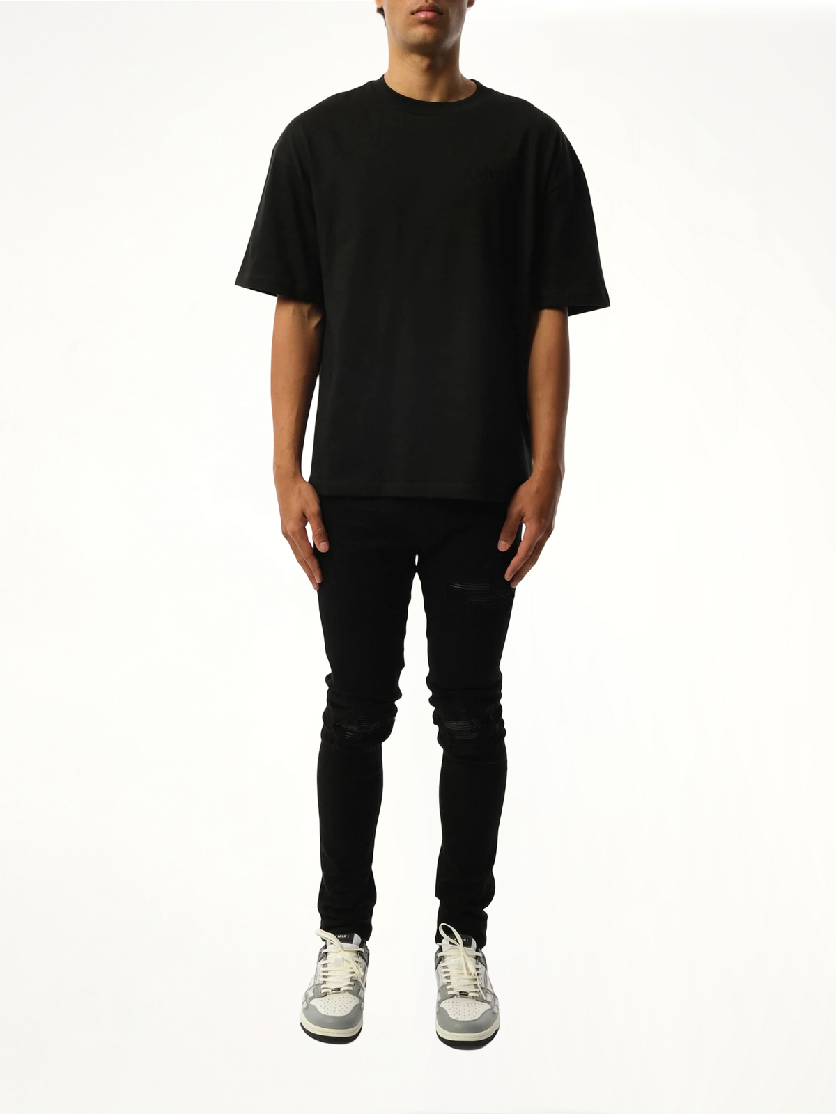 Amiri Oversized T-Shirt in Black
