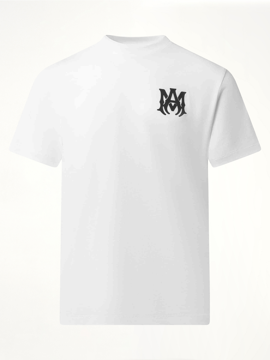 MA Core Logo T-Shirt in White/Black